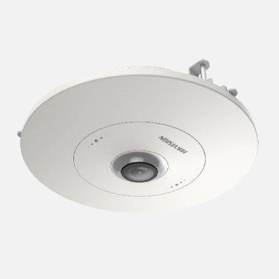 Hikvision DS-2CD6365G0E/RC(1.27mm) 6MP in-ceiling fisheye IP camera