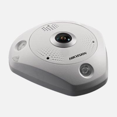 Hikvision DS-2CD63C5G0E-I(2mm)(B) 12MP IR fisheye IP camera