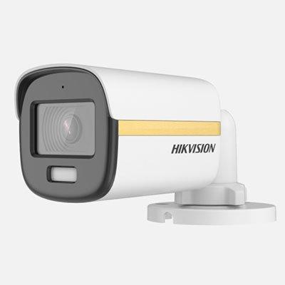 Hikvision DS-2CE10DF3T-PFS 2 MP ColorVu audio fixed mini bullet IR camera