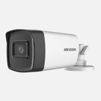 Hikvision DS-2CE17H0T-IT3FS 5MP audio fixed bullet IR camera