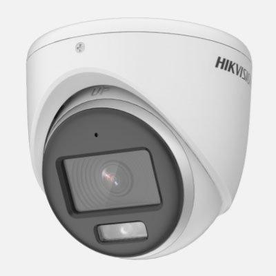 Hikvision DS-2CE70KF0T-MFS 3K ColorVu audio fixed turret IR camera