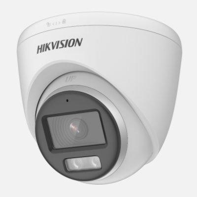 Hikvision DS-2CE72KF0T-FS 3K ColorVu audio fixed turret IR camera