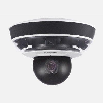 Hikvision DS-2PT5326IZ-DE triple-directional IR IP dome camera with PTZ