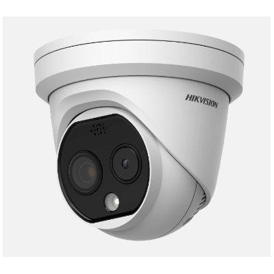 Hikvision DS-2TD1217-2/QA Thermal & Optical Bi-Spectrum Network Turret Camera