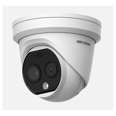 Hikvision DS-2TD1228-3/QA Thermal & Optical Bi-Spectrum Network Turret Camera