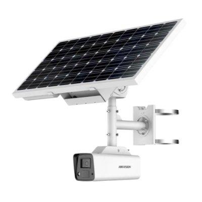 Hikvision DS-2XS2T47G1-LDH/4G/C18S40(4mm)/O-STD/US 4MP ColorVu Solar-powered Security Camera Setup