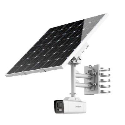 Hikvision DS-2XS6A46G1/P-IZS/C36S80(8-32mm) 4MP ANPR Bullet Solar Power 4G Network Camera Kit