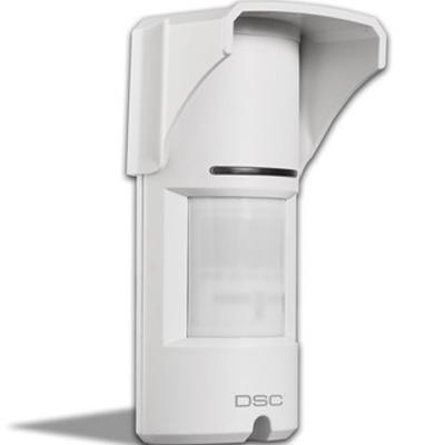 DSC LC-151 dual-tech outdoor motion detector (single PIR & microwave) with adjustable pet immunity