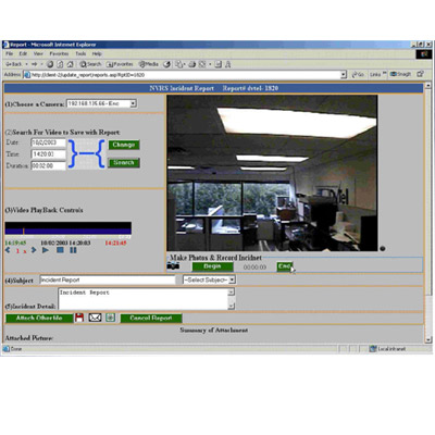 DVTel CaseBuilder Incident Reporting and Management System