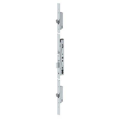 ABLOY EL466 high security DIN standard handle controlled multipoint lock for narrow profile doors