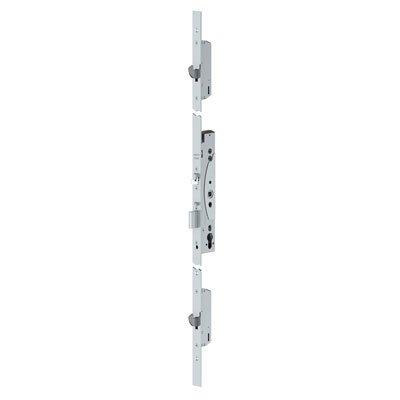 ABLOY EL468 high security DIN standard handle controlled multipoint lock for narrow profile doors