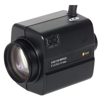 eneo A08Z06NDDCPO DC motor zoom lens with 8.5 ~ 51 mm focal length