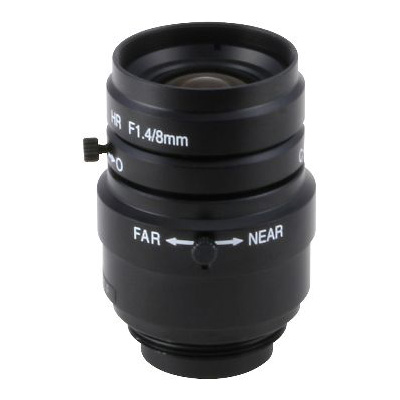 eneo B0814MV-MP high resolution wide angle lens with 8 mm focal length