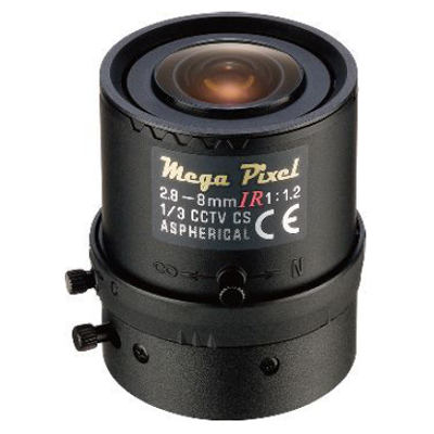 eneo F02Z2.8M-NFSHD 1/3-inch CS mount, F1.2/2,8-8mm camera lens