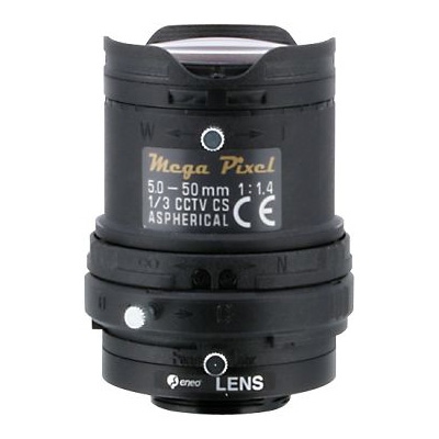 eneo F05Z10M-MP megapixel lens with 5 ~ 50 mm focal length