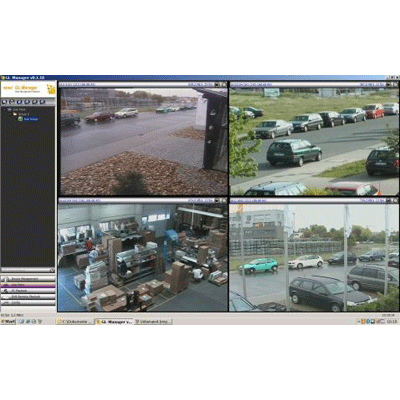 eneo GL CMS-MANAGER CCTV software with fast network accessibility