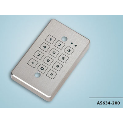 Everswitch AS-634-200 single gang mount electronic keypad from Baran Advanced Technologies