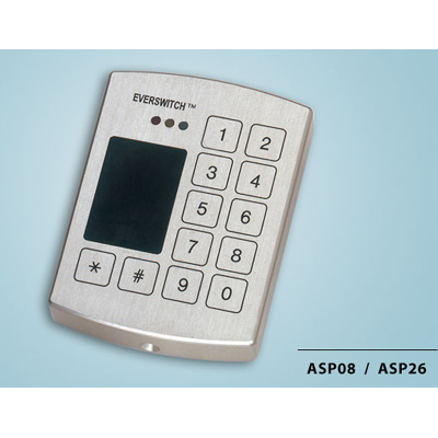 Everswitch ASP08-ASP26 proximity reader with Piezoelectric keypad from Baran Advanced Technologies