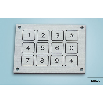 Everswitch KBA22 Piezoelectric keypad from Baran Advanced Technologies