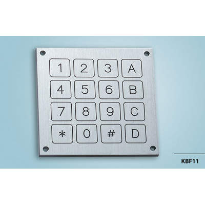 Everswitch KBF11 Piezoelectric keypad from Baran Advanced Technologies