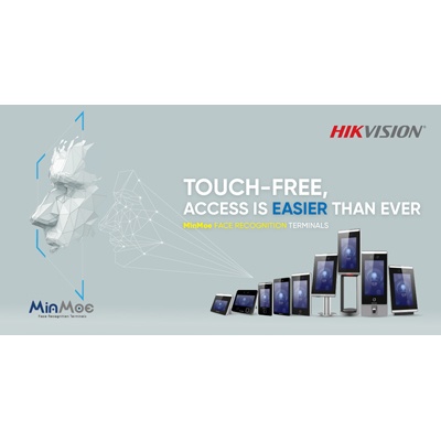 Hikvision Touch-free MinMoe face recognition