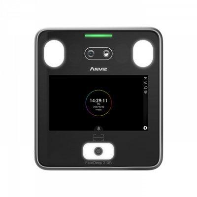 Anviz FaceDeep 3 IRT QR GreenPass QR Code Scanning Solution with Body Temperature Detection technology