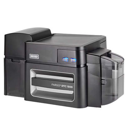 HID FARGO DTC1500 ID Card Printer & Encoder
