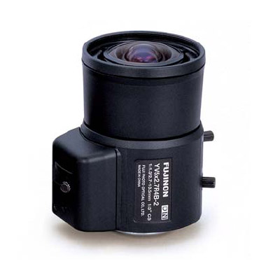 Fujinon YV5x2.7R4B-2 varifocal CCTV lens with manual iris