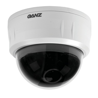 Ganz ZC-D4312PHA dome camera with a high performance CCD image sensor and a super high resolution of 540 TVL