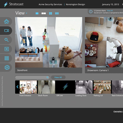 Genetec Unveils Stratocast: A New Affordable and Easy-to-Use Cloud-Based Video Surveillance Solution on Windows Azure