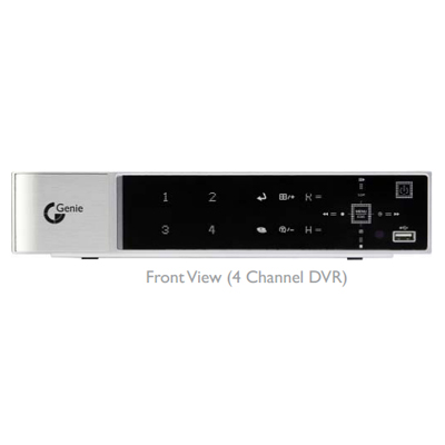 Genie CCTV Limited BDVR4/500 - 4 Channel Triplex Digital Video Recorders