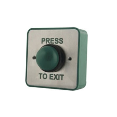 Genie CCTV Limited GD-REX - Exit button - surface mount stainless steel front, low profile plastic