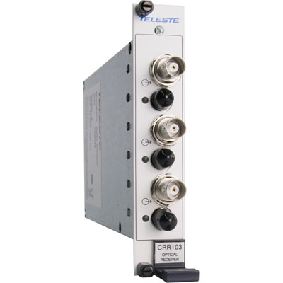 Geutebruck CRR-103 3-channel composite video fibre optic receiver module