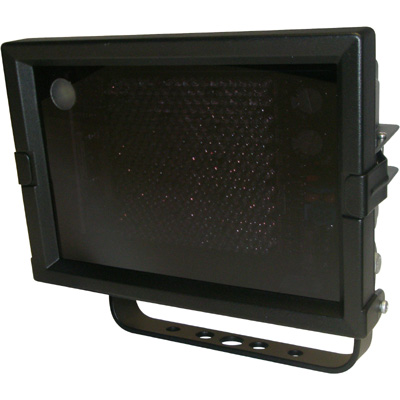 Geutebruck Helios-SPOT/10°  infrared illuminator with integrated twilight switch.