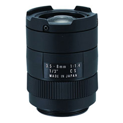 Geutebruck Z3.5-8.0MI-IR manual day/night vario focal lens for use under normal and infrared lighting conditions
