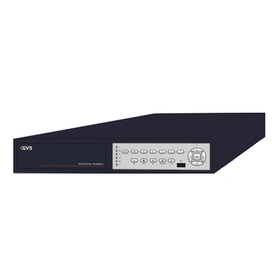 GVD M155 network video recorder with built-in web server for remote access