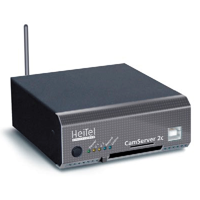 Heitel CamServer 2c CCTV transmission system with hybrid functionality