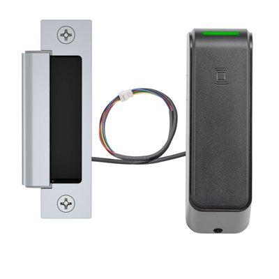 The new HES ES100 Aperio® Wireless Integrated Electric Strike and Card Reader makes ac...