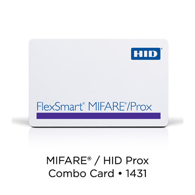 HID 1441 MIFARE/HID Prox combo card