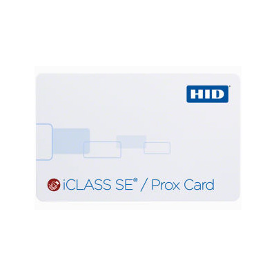 HID 310x iCLASS SE + Prox contactless smart card