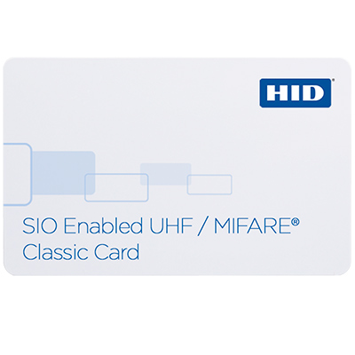 HID 603X SIO-enabled UHF/MIFARE Classic Card for parking, gate and other applications