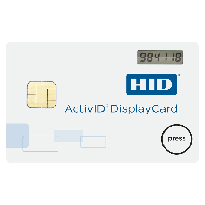 HID ActivID® DisplayCard Tokens convenient one-time password solution