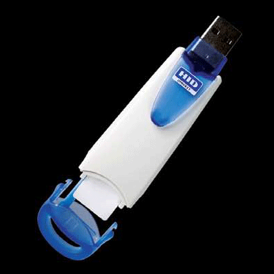 HID OMNIKEY 6221 access control reader with data protection and secure content issuance