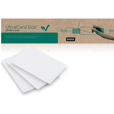 HID UltraCard Eco non-technology cards
