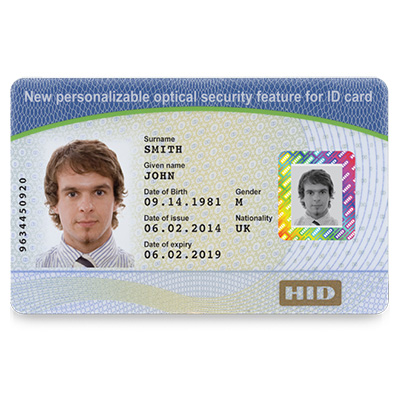 HID VanGo custom cards for personalised one-2-one visual security