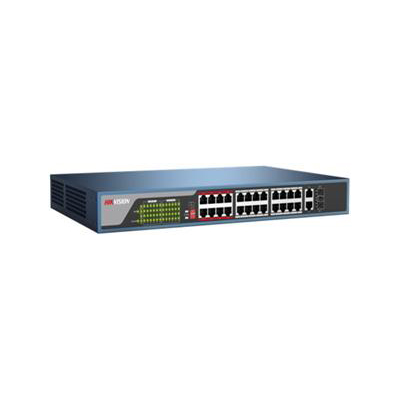 Hikvision DS-3E0326P-E 24-ports 100Mbps unmanaged PoE switch