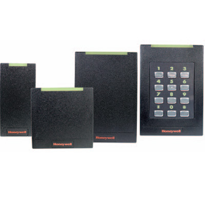 Honeywell Access Systems OM40BHON OmniClass switch plate, single-gang (US) reader, black bezel, 18-inch pigtail