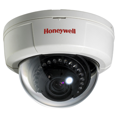 Honeywell Video Systems HD61X standard resolution day/night vandal dome camera with vari-focal manual iris lens