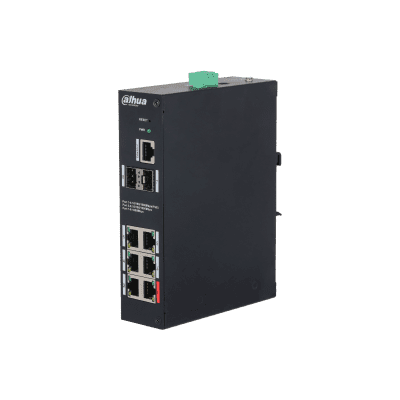 Dahua Technology HS4208-4GT-90 8-Port Managed Hardened Gigabit Switch with 4-Port PoE