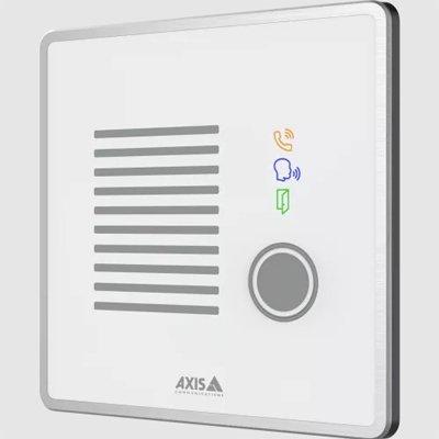 Axis Communications I7020 sleek indoor intercom for clean environments